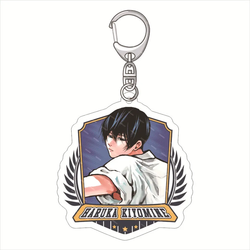 Kiyomine Haruka Cosplay Anime Boukyaku Battery Blue School Halloween Carnival Key ring ​Figure Acrylic Key Chain For firend Gift