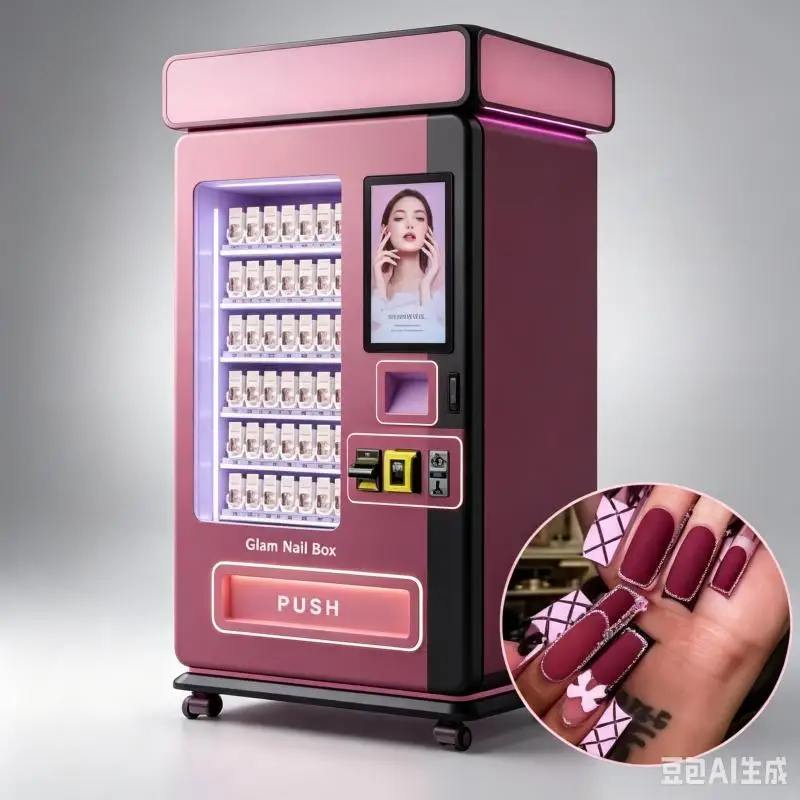 Customized Makeup Vending Machine Beauty Products Dispenser Intelligent Touch Screen Commercial Retail Kiosk Solution