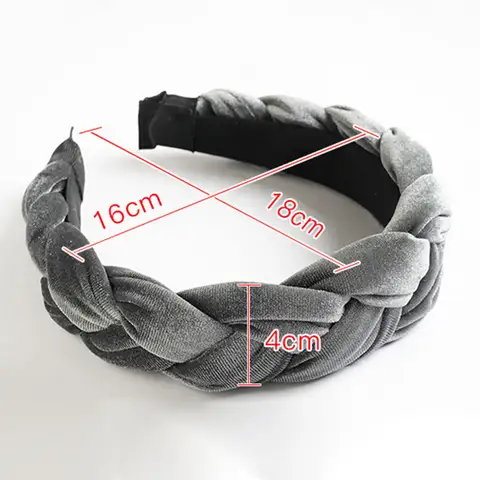 8 best sales hårflätad pannband - №2