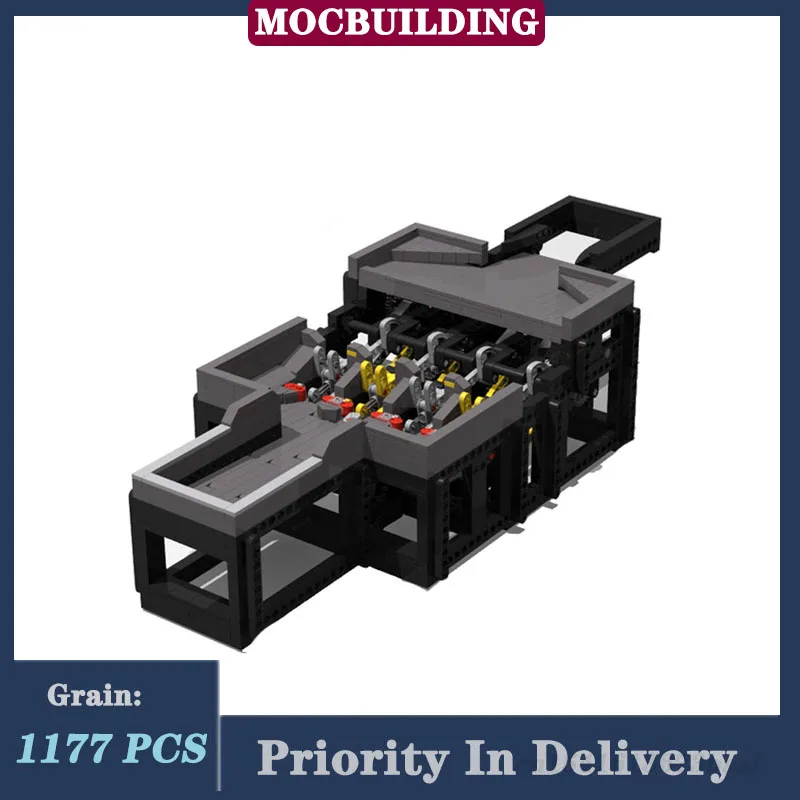 

GBC Motor Machine Module MOC Building Blocks Technology Bricks Puzzle Collection Children's Toys Gifts