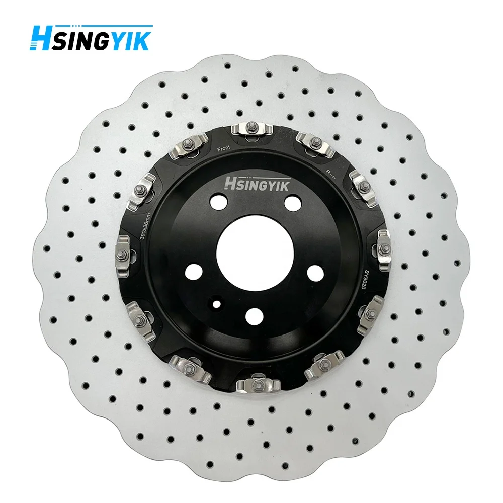 2026 New Wave Front Floating Break Disk Rotor for Au di A6 C7 Avant RS6 A7 Sportback RS7 Performance Quattro