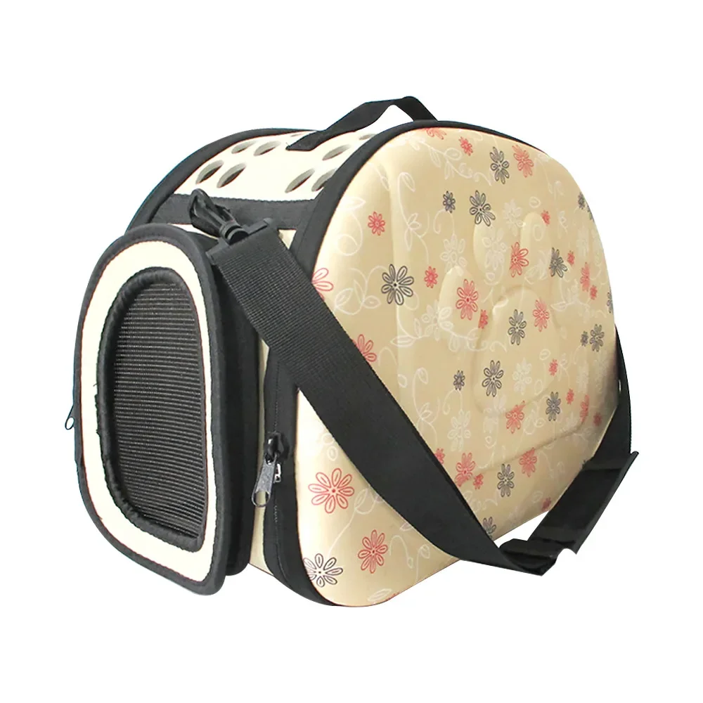 Foldable Pet Bag, Crossbody Shoulder Large-capacity Cat Bag, Going Out Cat Backpack Portable Breathable Cat Bag