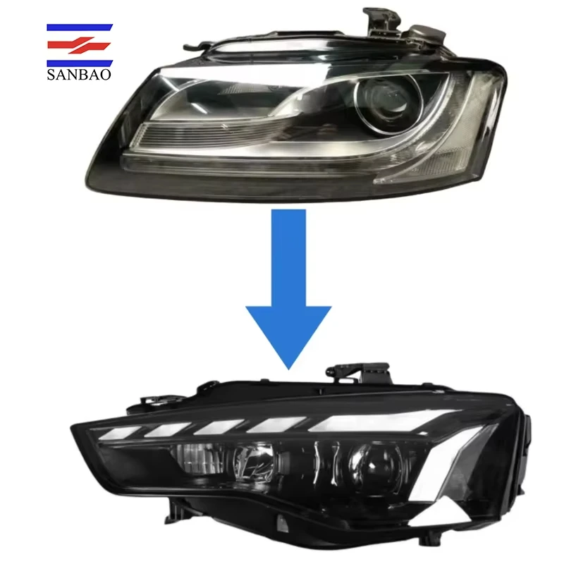 For Audi A5 2008-2011 Modified Headlight Direct Plug-In Replacement Needed