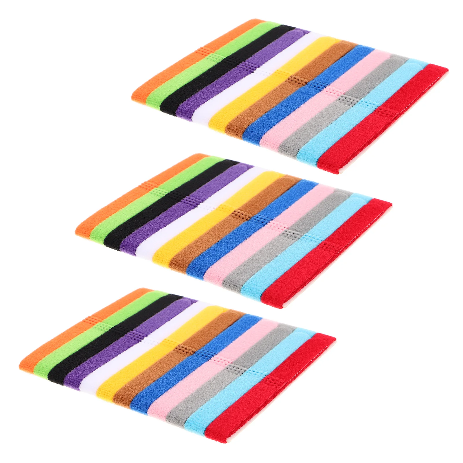 

36Pcs Adjustable Colorful Nylon Puppy Kitten Identification Collars Soft Fabric Bands for Newborn Small Dog Litter Whelping