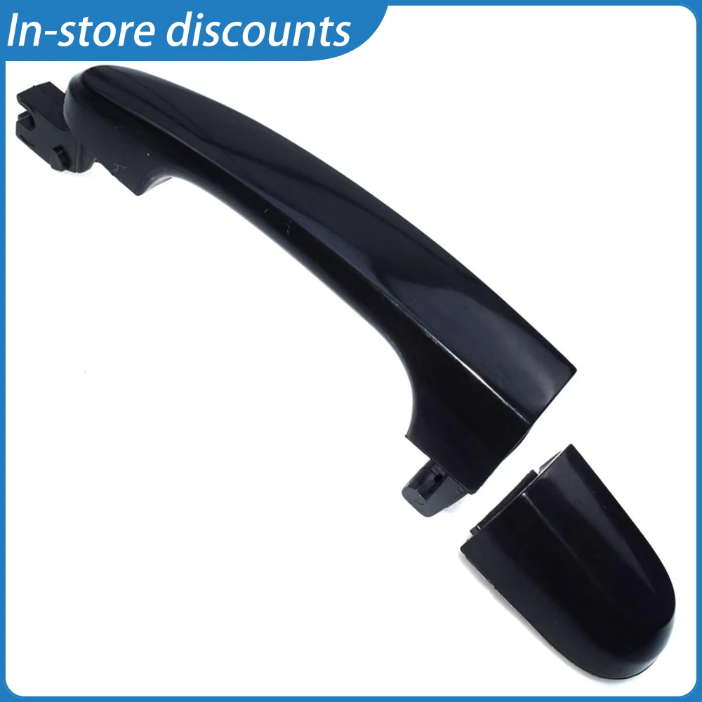 

Black Rear Right Outer Exterior Door Handle for Kia Sportage 2005-2010, Premium Heavy-Duty Replacement Part, OEM 83661-1F000