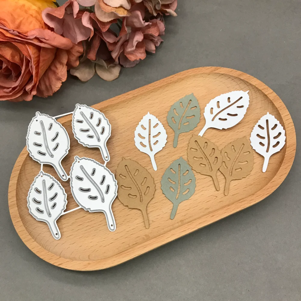 Four Leaves Metal Cutting Dies Stencils For DIY Scrapbooking Decorative Embossing Handcraft Die CutsTemplate