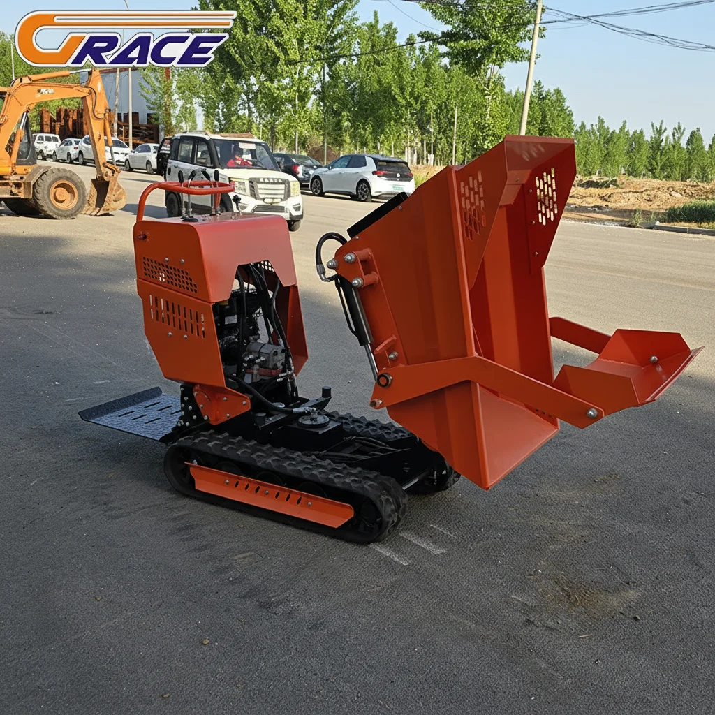 

1000kg Mini Crawler Dumper EURO 5 EPA High Quality Factory Direct Hot Sale
