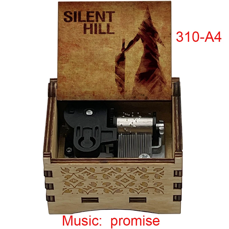 Game Silent Hill Background Music《Promise》Adaptation 14-Second 18-Tone Music Box Festival Party Gifts For Friends ﻿