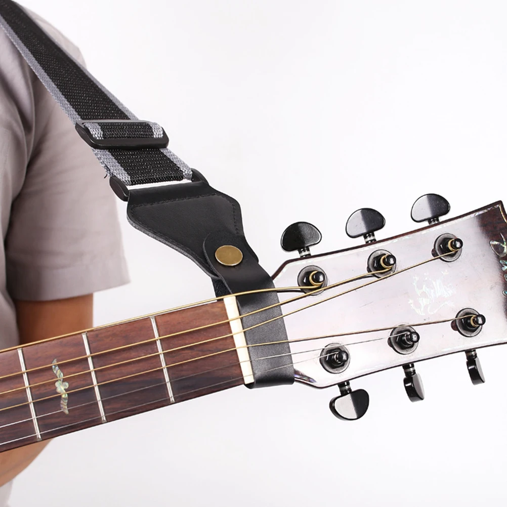 

3pcs Guitar Headstock Neckband Attachment for Acoustic Guitar Ukulele Thin Strap Converter Without Scratches guitar