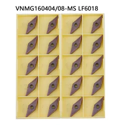 10 sztuk VNMG160404 VNMG160408 HS MS LF6018 LF6118 DESKAR tokarka CNC Metal Cutter tokarka VNMG 160404 ostrze do stali nierdzewnej