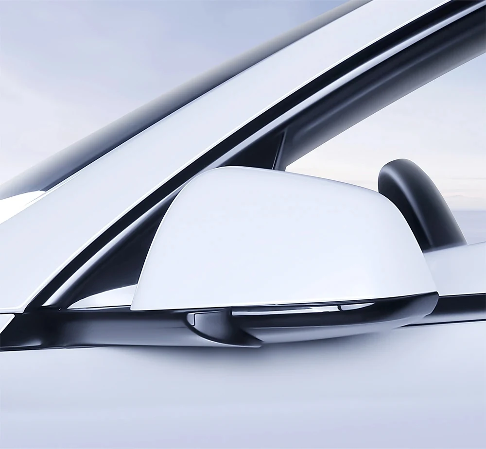 YZ Rückspiegel-Antikollisions-Zierleiste für Tesla Model 3 Highland / Model Y Juniper 2020-2025 Kratzschutz-Aufkleber-Abdeckung – Detail 22