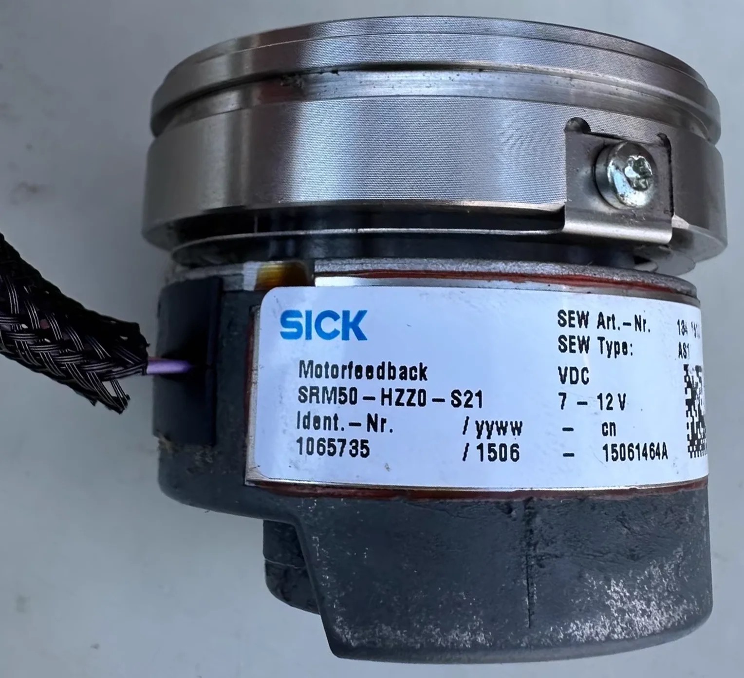Original Genuine SRM50-HZZ0-S21 Used 1065735 Encoders Tested ok，SRM50 HZZ0 S21，Fast shipping