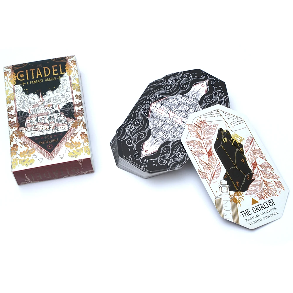 Citadel Oracle Deck 60 pezzi di carte Oracle 10,3 * 6 cm Una combinazione davvero unica di storytelling and cartomancy
