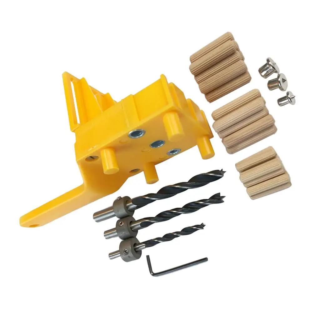 

Woodworking Tool Set DIY Joinery Dowel Jigs Kit for DIY Woodworking Tools UK