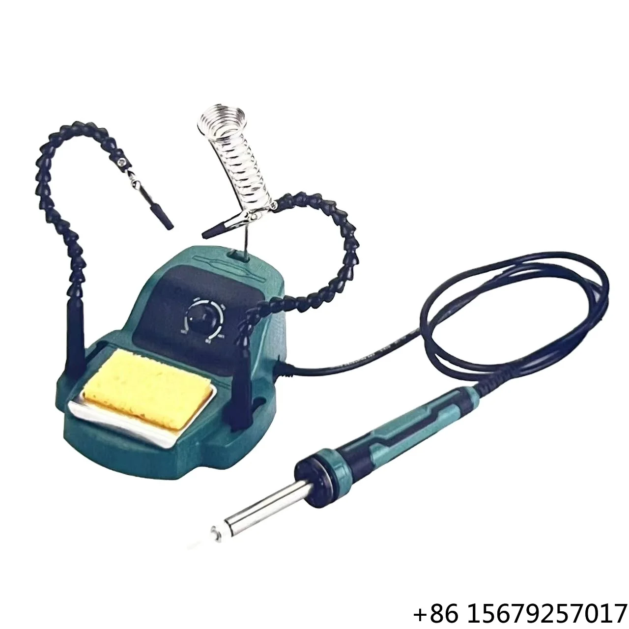 Multifunctional ZD-8988E-C Soldering Station with alligator Clips 360 Degrees for Components and Boards High Quality