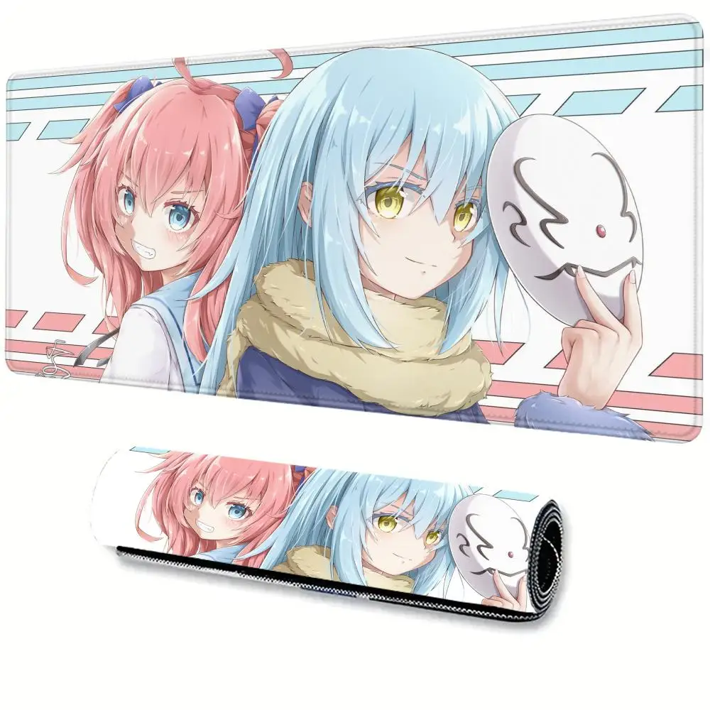 

Anime That Time I Got Reincarnated As A Slime Mouse Pad Rimuru Shuna Shion Mousepad Computer Keyboard Pad Accessories Desk Mat