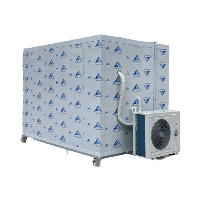Modern Design Movable Cold Room with Sandwich Roof and Wheels for Outdoor