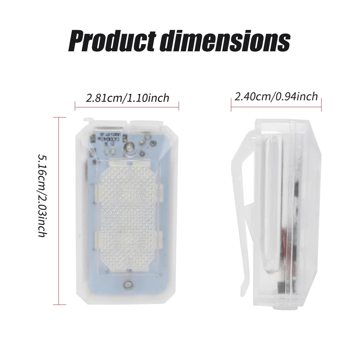1/2pcs Wireless Remote LED Aircraft Strobe Light With Clip Motorcycle LED RGB Anti-Collision Warning Light USB Decorative Lamp
