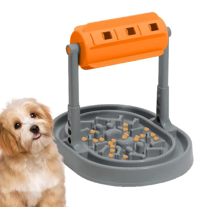 Interactive Pet Food Roller Toy Adjustable Interactive Pet Toys Educational Food Leakage Toys Pet Slow Feeder Toy For Dog Puppy