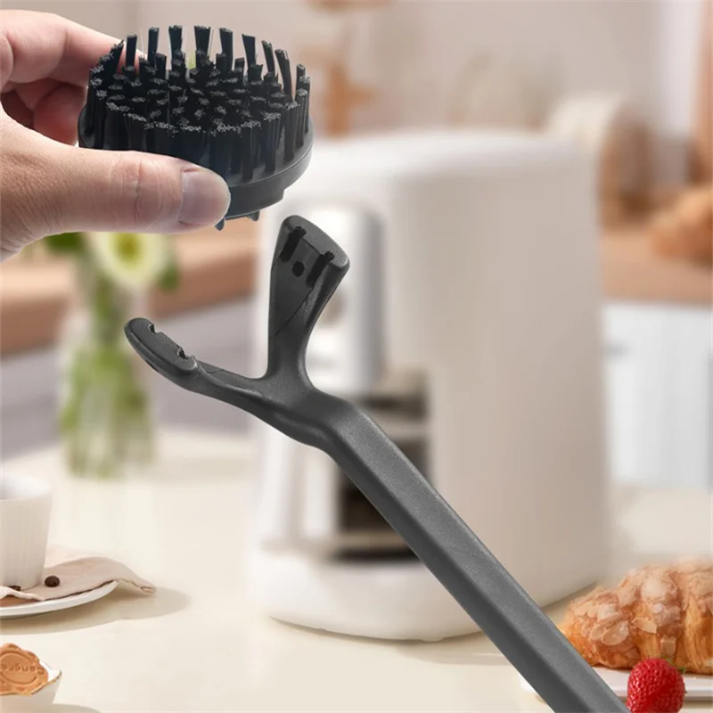 51/54/58mm Coffee Machine Cleaning Brush Espresso Coffee Maker Group Head Cleaning Brush Coffee Grinder Cleaning Coffee Brush