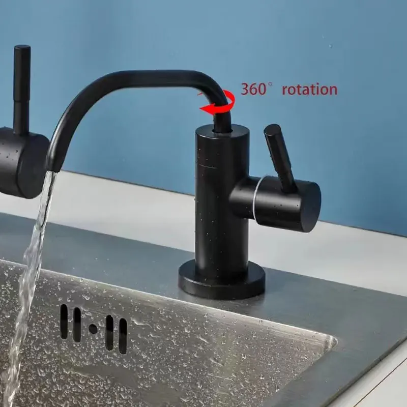 Inside Window Reverse Osmosis Filter Faucet Stainless Steel Purifier Tap For Kitchen Sink