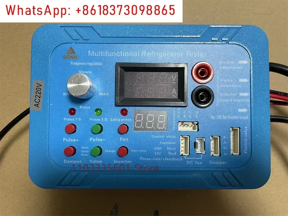 Inverter Refrigerator Testing Instrument Tester Compressor Inverter Board Pulse Solenoid Valve Fault Repair Test Tool Universal