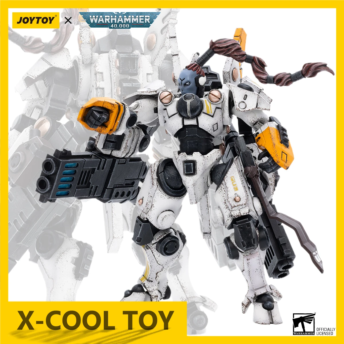 JOYTOY Warhammer 40K T'au Empire Commander Action Figure Shadowsun รูปข้อต่อ Movable Figurine อะนิเมะรุ่นรูปปั้นของเล่นของขวัญ