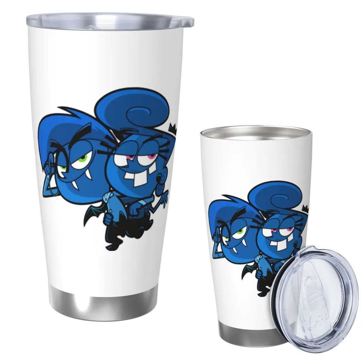 

Fairly Oddparents Cosmo Stainless Steel Tumbler Vacuum Insulated Mugs Thermal Cold Bottle Straw With Lid 20oz