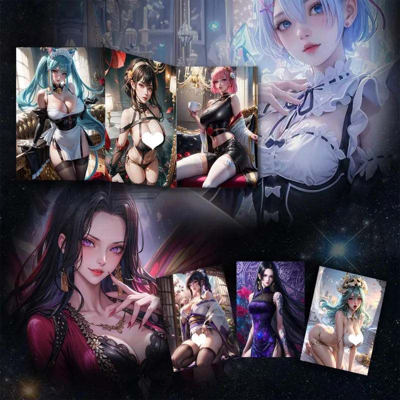 Hurtownia A6 Size Sweet Word Collection Card Goddess Story Waifu Booster Box ACG CCG TCG Boa Doujin Toys Chrismas Hobbies Gift