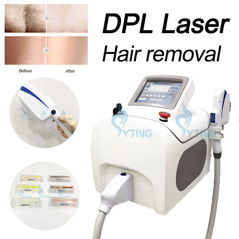 

DPL Laser IPL Hair Removal Machine High Quality OPT Skin Rejuvenation Vascular Red Blood Vessels Remover