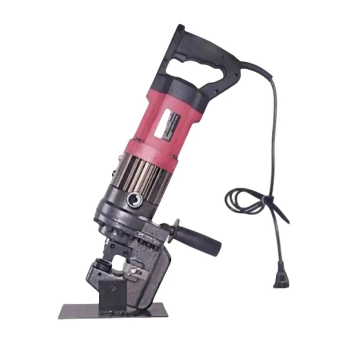 Electric Hydraulic Punching Machine Angle Iron Angle Steel Punch Portable Channel Steel Stainless Steel Photovoltaic Punching