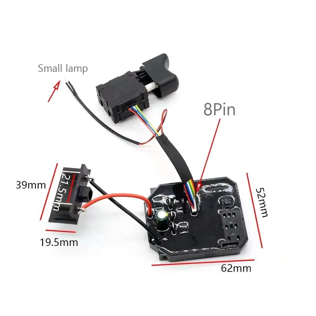 

2 in 1 Speed Switch Drive Board Control Board+Switch For Dayi 2106/161/169 Brushless Electric Wrench Motherboard Accessories