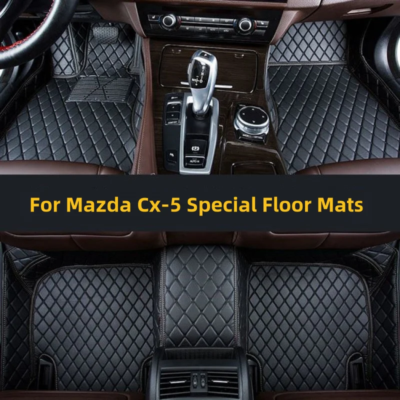 

car floor mats For MAZDA CX-5 2013 2014 2015 2016 2017 2018 2019 2020 2021 2022 2023 2024 2025 car Accessories