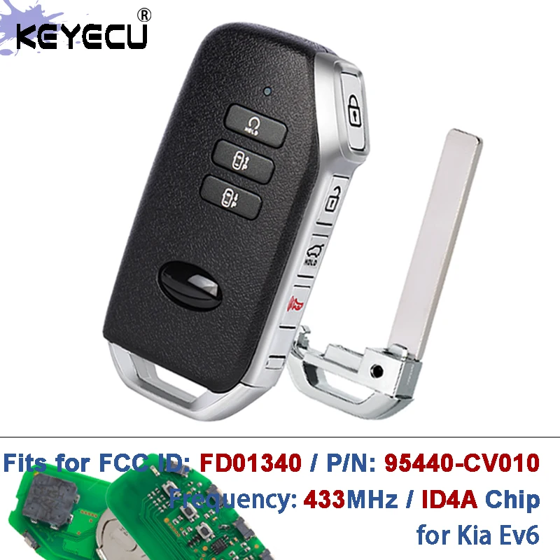 keyecu-p-n-95440-cv010-433mhz-id4a-チップ-fcc-id-fd01340-近接キーレスゴースマートリモートキーフォブ-kia-ev6-2022-2024用