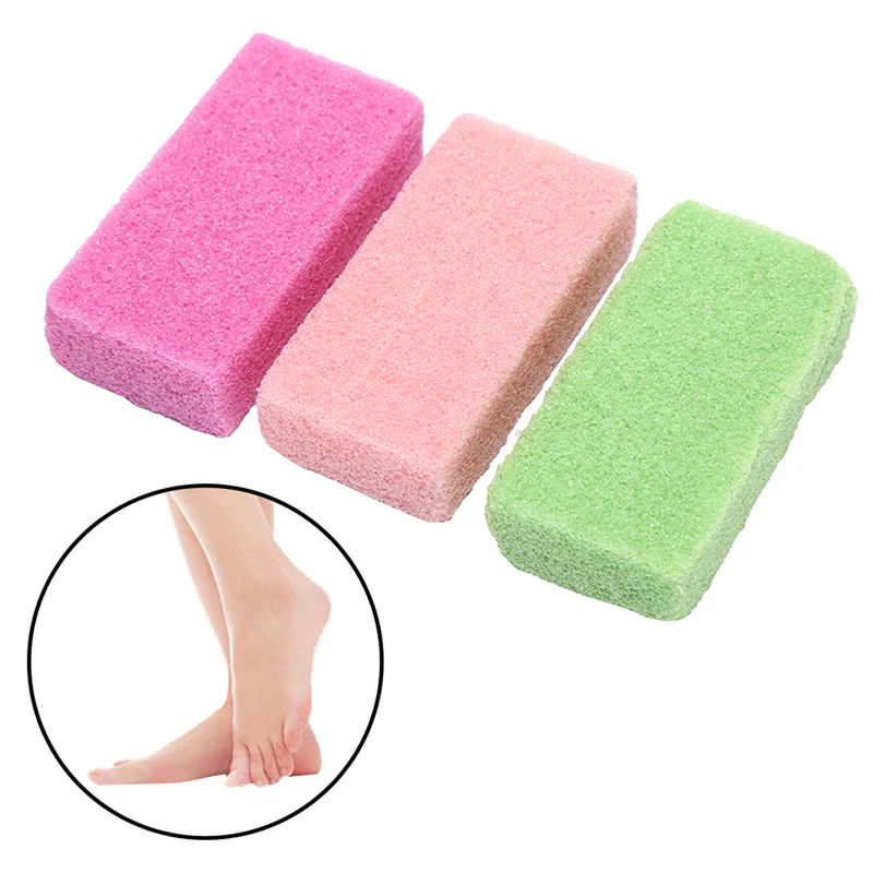 1 stks Voet Vlotter Voet Exfoliërende Spons Steen Exfoliërende Harde Huid Verwijderen Pedicure Scrubber Professionele Voetverzorging Gereedschap