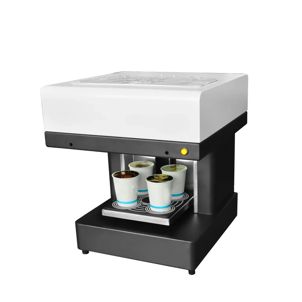 

Auto selfie coffee printer machine art printing for DIY coffee, drink, cappuccino, milktea, pizza