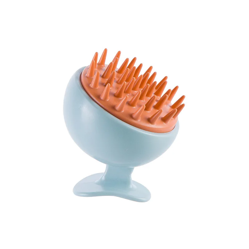 Silicone Shampoo Head Scalp Massage Brush Combo Hair Hair Washing Comb Body Bath SPA Shower Brush Massage Brush Hair Brush Hot