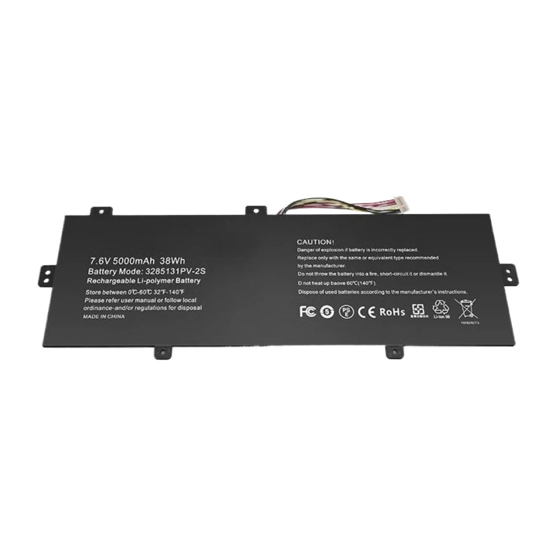 U3285131P-2S Laptop Battery 7.6V 5000mAh For Teclast F7 Plus II 2 Vastking K148 2X  For Vinga Iron S140 MediaBook 14 GSP3285131