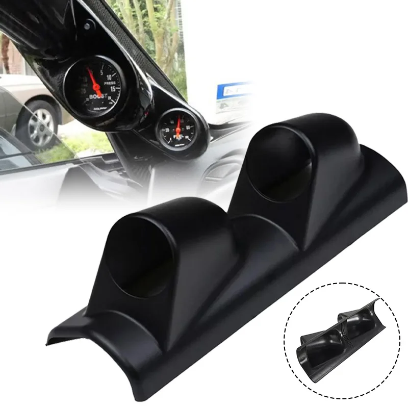 52mm Pod LHD Car Gauge Holder Double Hole Mount Gauge Holder Instrument Meter Rack For Left Hand Drive Car Auto Accessories