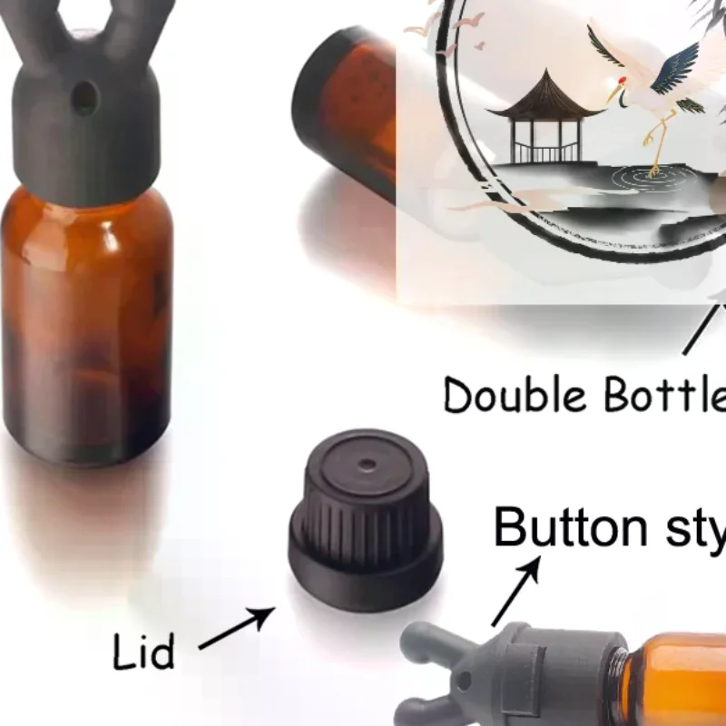 

Герметичный ароматический ингалятор для эфирного масла, мини-ингалятор для эфирного масла и духов, дозатор, бутылка, ингалятор для эфирного масла