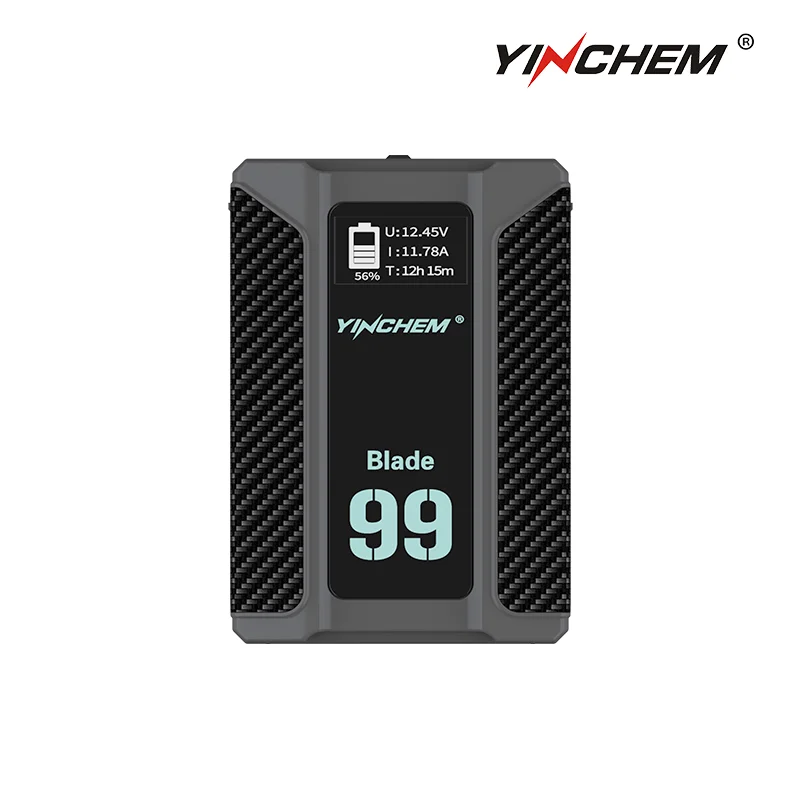 YinChem Blade 50S /99S 45W 65W V-Mount Battery Mini Pocket Large Capacity Dual USB Interface D-TAP Output Battery