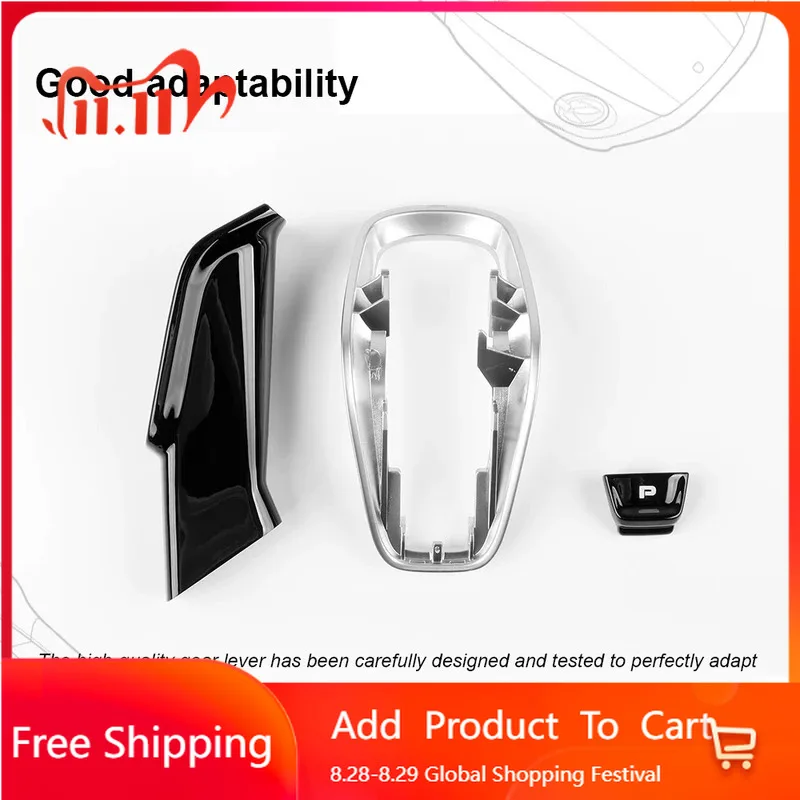 

Внутренние наклейки автомобиля, внутренняя ручка переключения передач, крышка рычага переключения передач, кнопка переключения передач, ремонтный комплект для Porsche Cayenne 2018 2019 2020 20