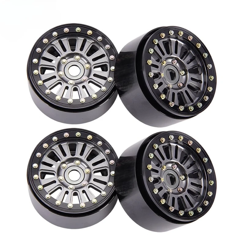 

1.9-inch Metal Wheel Hub for 1/10 RC Crawler Car AXIAL SCX10 Traxxas TRX4 Defender Cherokee Upgrade and Modify DIIY Accessories