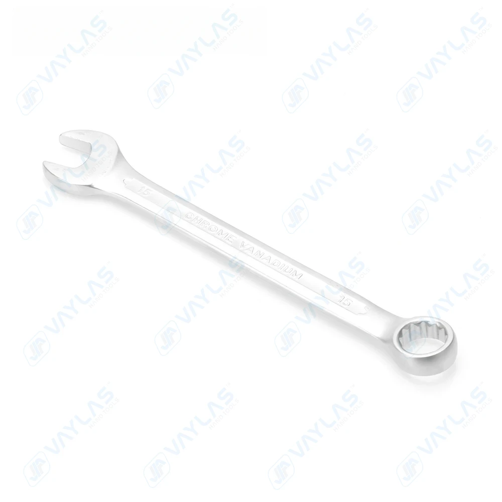 15mm Offener Ringschlüssel Kombischlüssel aus Chrom-Vanadium für Haushalt und Autoreparatur, 15 mm – Detail 5