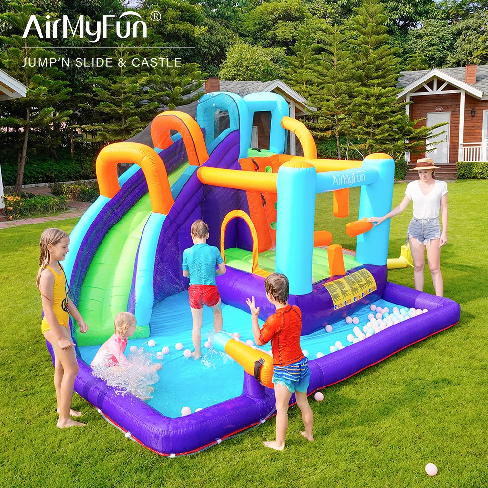 

High Quality Household Party Inflatable Obstacle Inflatable Bounce Water Slide Combo Jumping Castle Inflatable for Kids