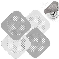 Kitchen Sink Filter Drain Hair Catcher Silicone Shower Hair Filter Anti-blocking Sink Stopper Strainer Bathroom Accessories