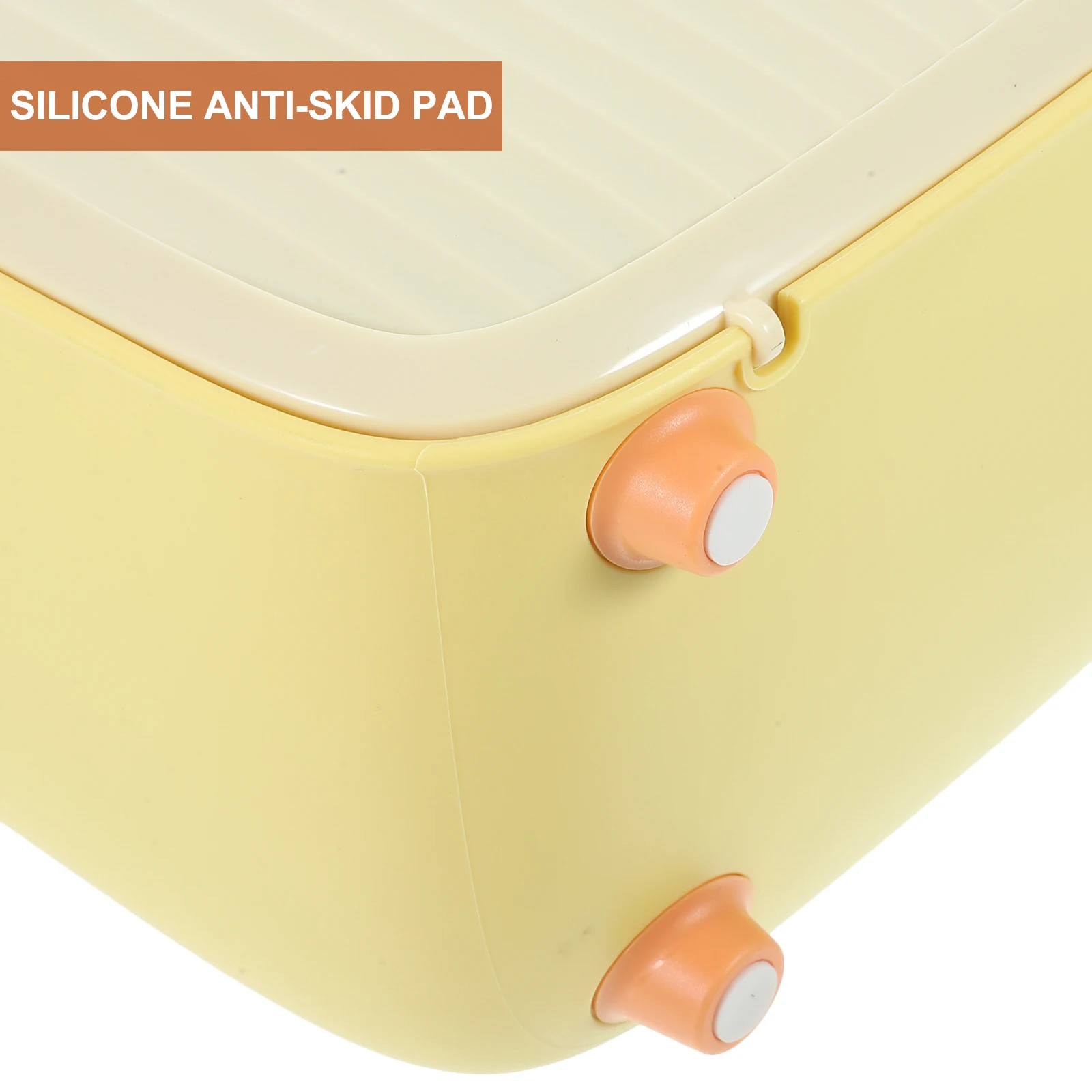 

Desktop Mini Trash Can Waste Bin Small with Lid Paper Trashcan Countertop Garbage