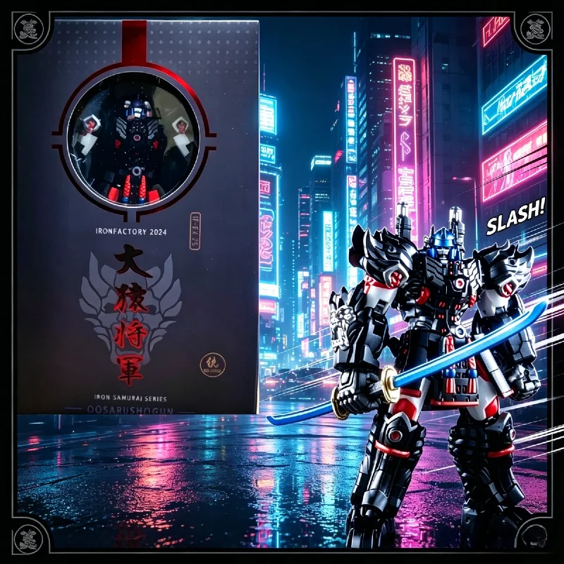 

【IN STOCK】Iron Factory IF EX‑75 Oosarushogun Iron Samurai Series Optimus Primal Collection Model Action Figure Boys Toys Gifts