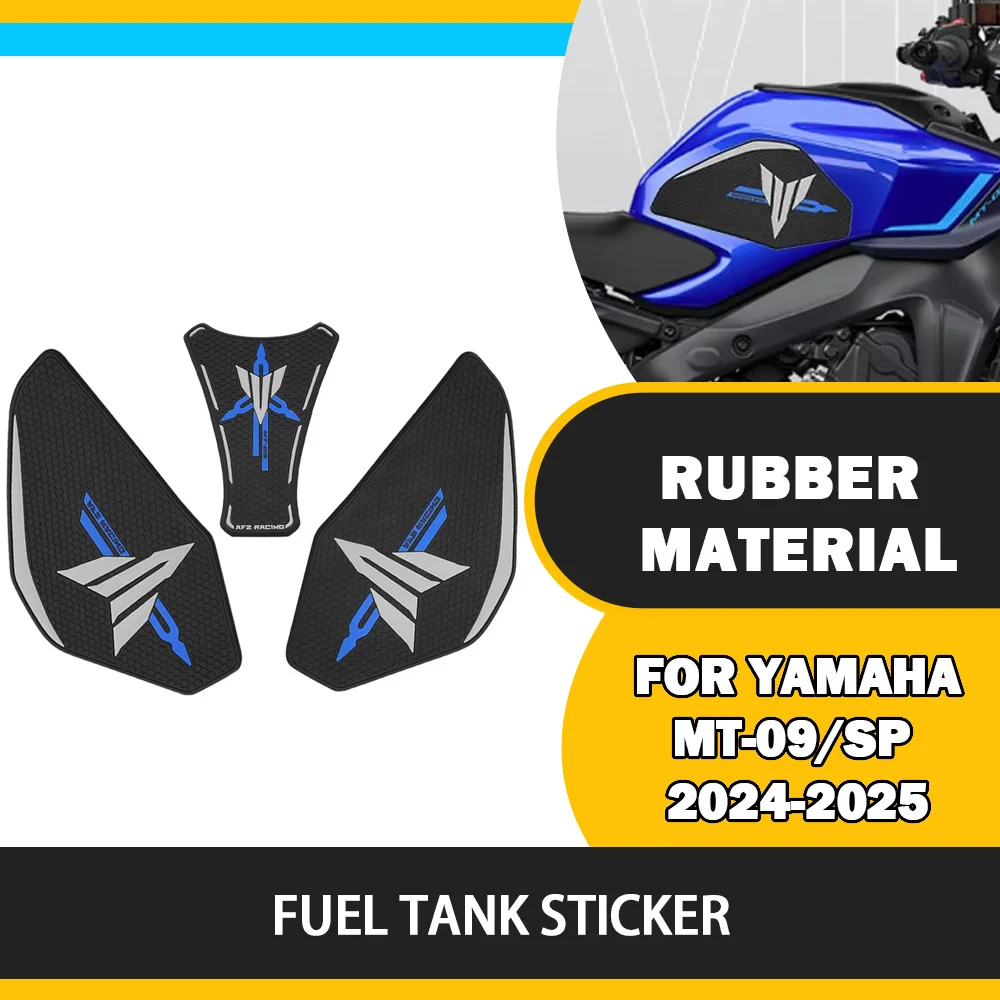 For YAMAHA MT-09 MT09 SP 2024 2025  Motorcycle Protector Anti Slip Tank Pad Sticker Gas Knee Grip Traction Side Pad 3M Decal