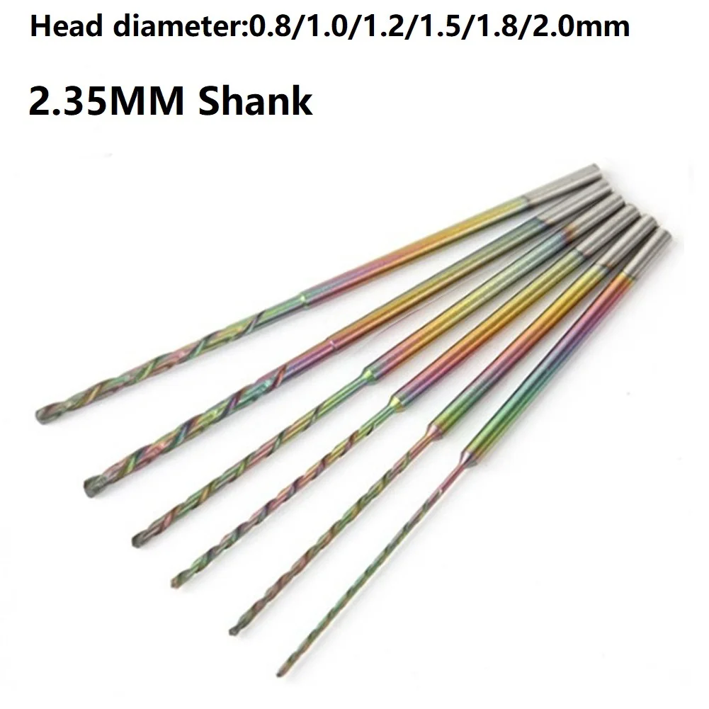 

Power Tool Drill Bit Drill Drilling Needle Punch Quenched Quenched Drill Bit 1PC 2.35MM 57mm Amber Auger-drill